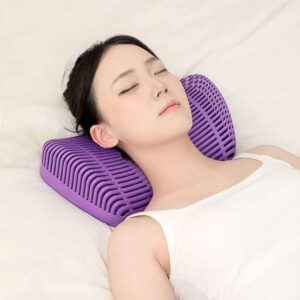 Purple Acupressure Neck Traction Pillow