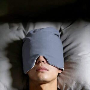 Grey Weighted Deep Sleep Eye Mask