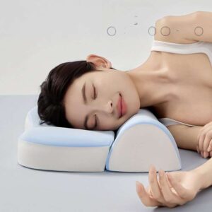 Ergonomic Half-Moon Knee Bolster Pillow